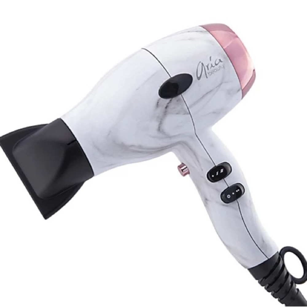 Aria Beauty Marble Ionic Compact Blowdryer